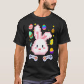 T-shirt Easter Video Game Easter Day Gaming Boys Girls Kid (Devant)