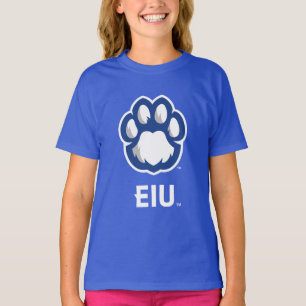 T-shirt Eastern Illinois Panthers Empreinte de patte & EIU