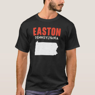 T-shirt Easton Pennsylvania USA State America Travel