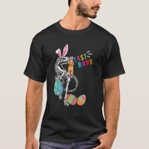 T-shirt Eastrawr Mignon Lapin Caniche Chien à cheval sur u