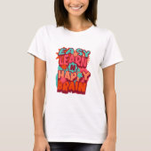 T-shirt Easy Learn Happy Brain (Devant)