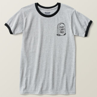 T-shirt Easy Lucky Free Ringer Tee