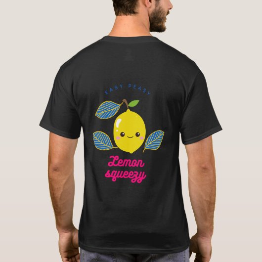 T-shirt Easy peasy Lemon (Dos)