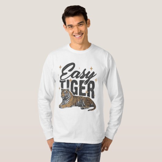 T-shirt "Easy Tiger Design" (Devant entier)