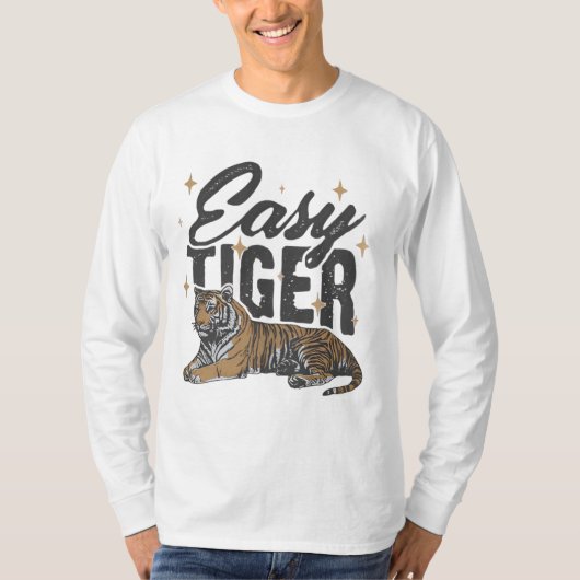 T-shirt "Easy Tiger Design" (Devant)