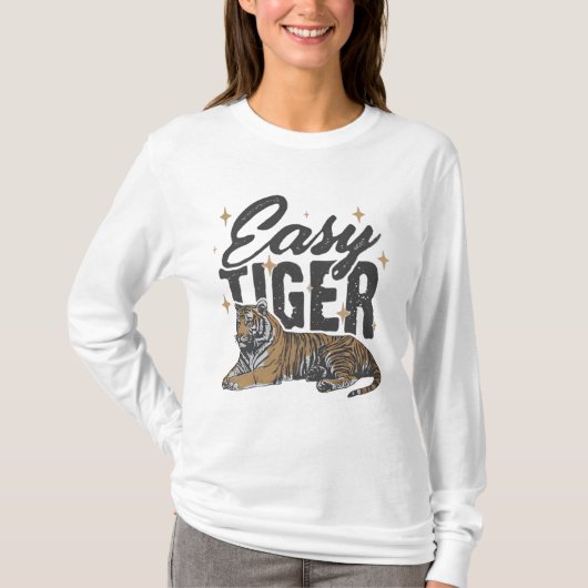 T-shirt "Easy Tiger Design" (Devant)