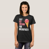 T-shirt Eat Ice Cream Baker Baking Expert Bake Bakers Grap (Devant entier)