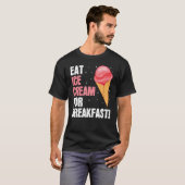 T-shirt Eat Ice Cream Baker Baking Expert Bake Bakers Grap (Devant entier)