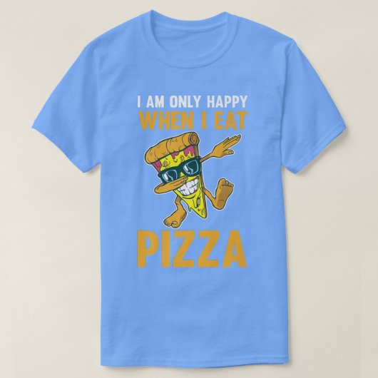 T-shirt Eat Pizza Premium (Design devant)