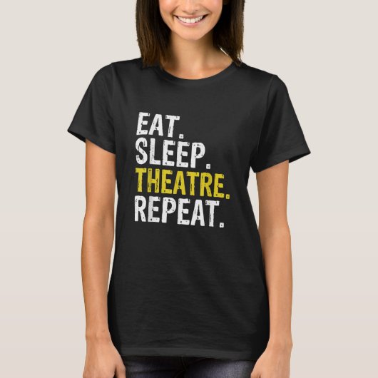 T-shirt Eat Sleep (Devant)