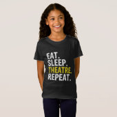 T-Shirt Eat Sleep (Devant entier)
