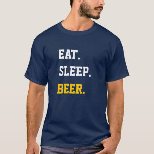 T-shirt Eat Sleep Beer