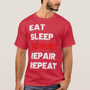 T-shirt Eat Sleep Boharm Vk Armoré contact complet