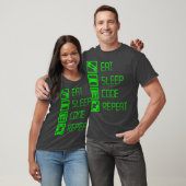 T-shirt Eat Sleep Code Programmation et codage répétés (Unisexe)
