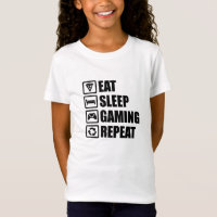 Eat Sleep Gaming Repeat - Cadeau Parfait pour Game