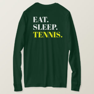 T-shirt Eat Sleep Tennis - Dos Design