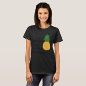 T-shirt Eating Pineapples Cute Fruit  Tropical Fruits (Devant entier)