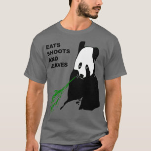 T-shirt Eats Shots et Feuille amusant Pun Citation 3