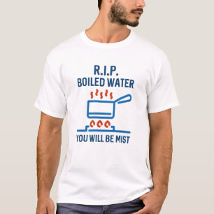 T-shirt Eau Bouillie Déchirée