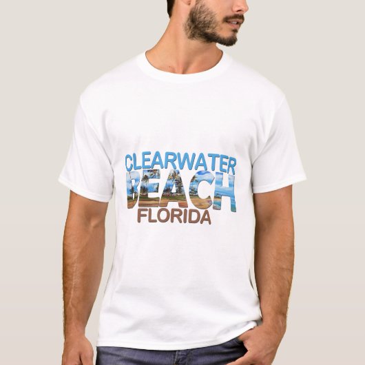 T-shirt Eau claire d'été - floride (Devant)