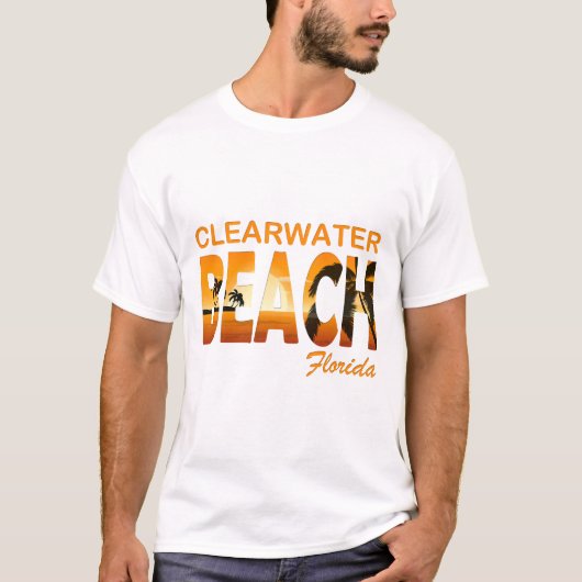 T-shirt Eau claire d'été - floride (Devant)