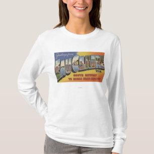 T-shirt Eau Claire, le Wisconsin - grandes scènes de
