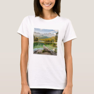 T-shirt Eau Dachstein Mountains Lake Allemagne