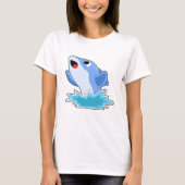 T-shirt Eau dauphin (Devant)