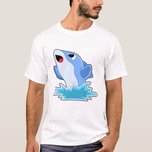 T-shirt Eau dauphin (Devant)