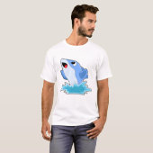 T-shirt Eau dauphin (Devant entier)