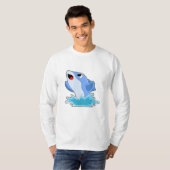 T-shirt Eau dauphin (Devant entier)