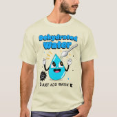 T-shirt Eau déshydratée (Devant)