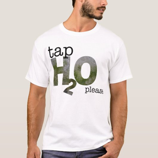 T-shirt eau du robinet (Devant)