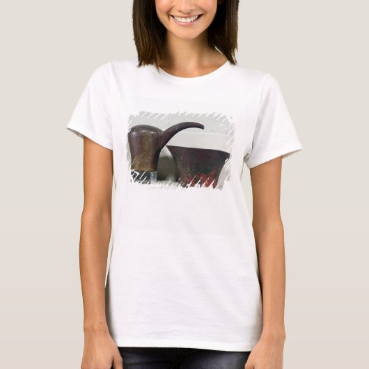 T-shirt Eau et bassin (cuivre) (Devant)