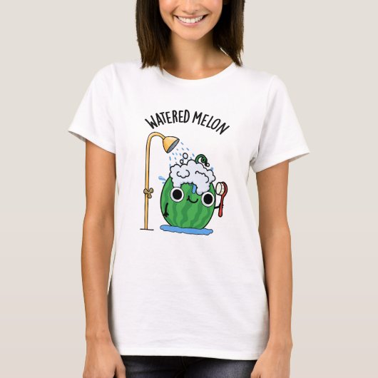 T-shirt Eau Melon Funny Watermelon Pun (Devant)
