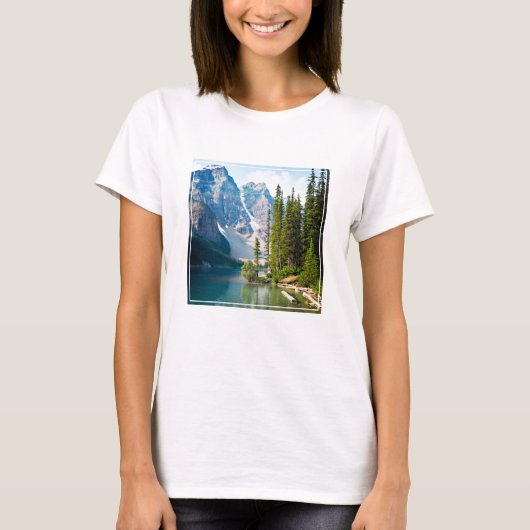 T-shirt Eau | Moraine Lake, Canada (Devant)