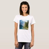 T-shirt Eau | Moraine Lake, Canada (Devant entier)