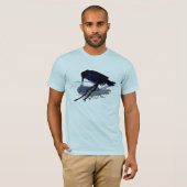 T-shirt Eau potable de Raven avec sa ReflectionT-Chemise (Devant entier)