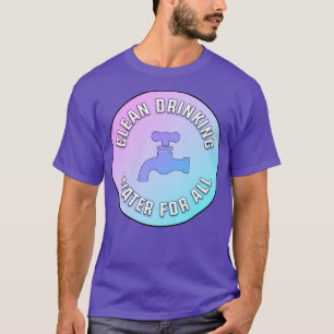 T-shirt Eau Potable Propre Pour Tous Flint