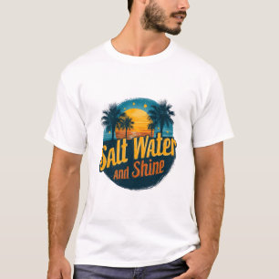 T-shirt Eau salée et soleil