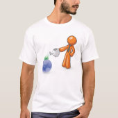 T-shirt Eau Sur La Terre (Devant)