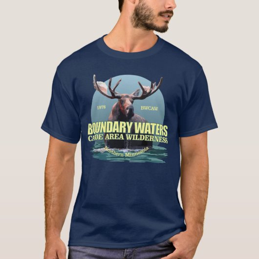 T-shirt Eaux limitrophes CAW (orignal) WT (Devant)