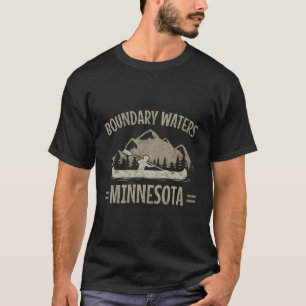 T-shirt Eaux limitrophes Voyage en canot Minnesota