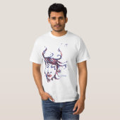 T-shirt eaux sombres (Devant entier)