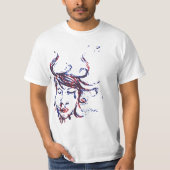 T-shirt eaux sombres (Devant)