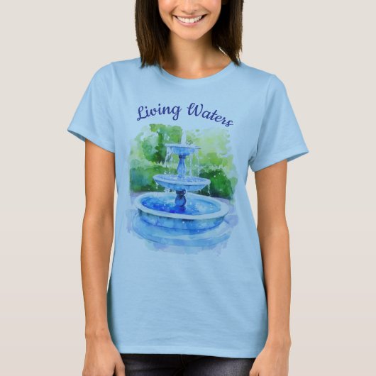 T-shirt Eaux vivantes (Devant)