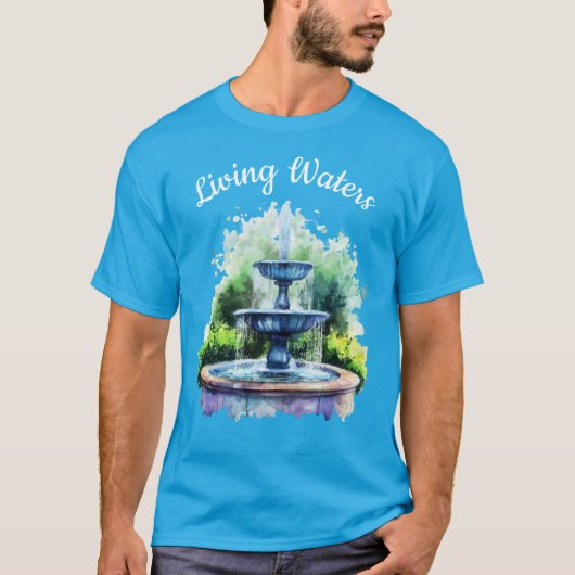 T-shirt Eaux vivantes (Devant)