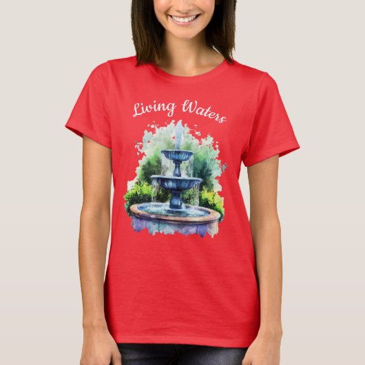 T-shirt Eaux vivantes (Devant)
