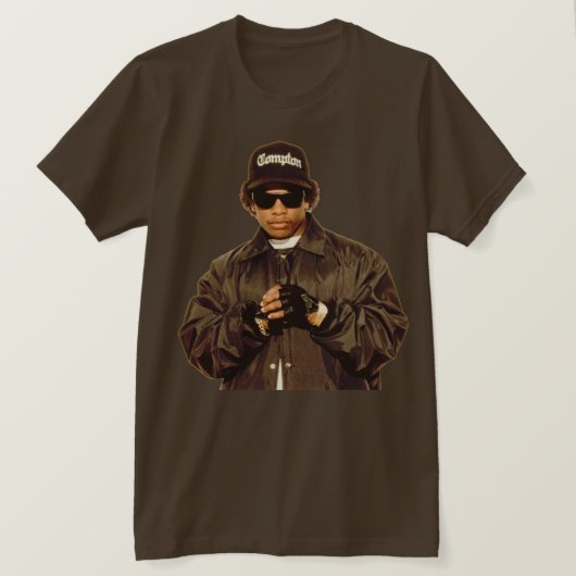 T-shirt Eazy E Gangsta Rap 90s (Design devant)