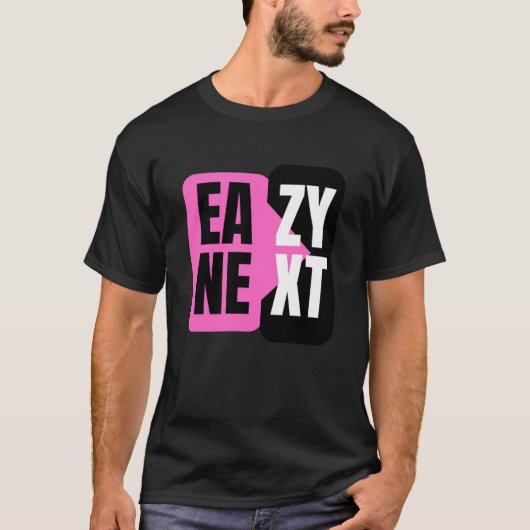T-shirt Eazy Next par Leo C. (Devant)